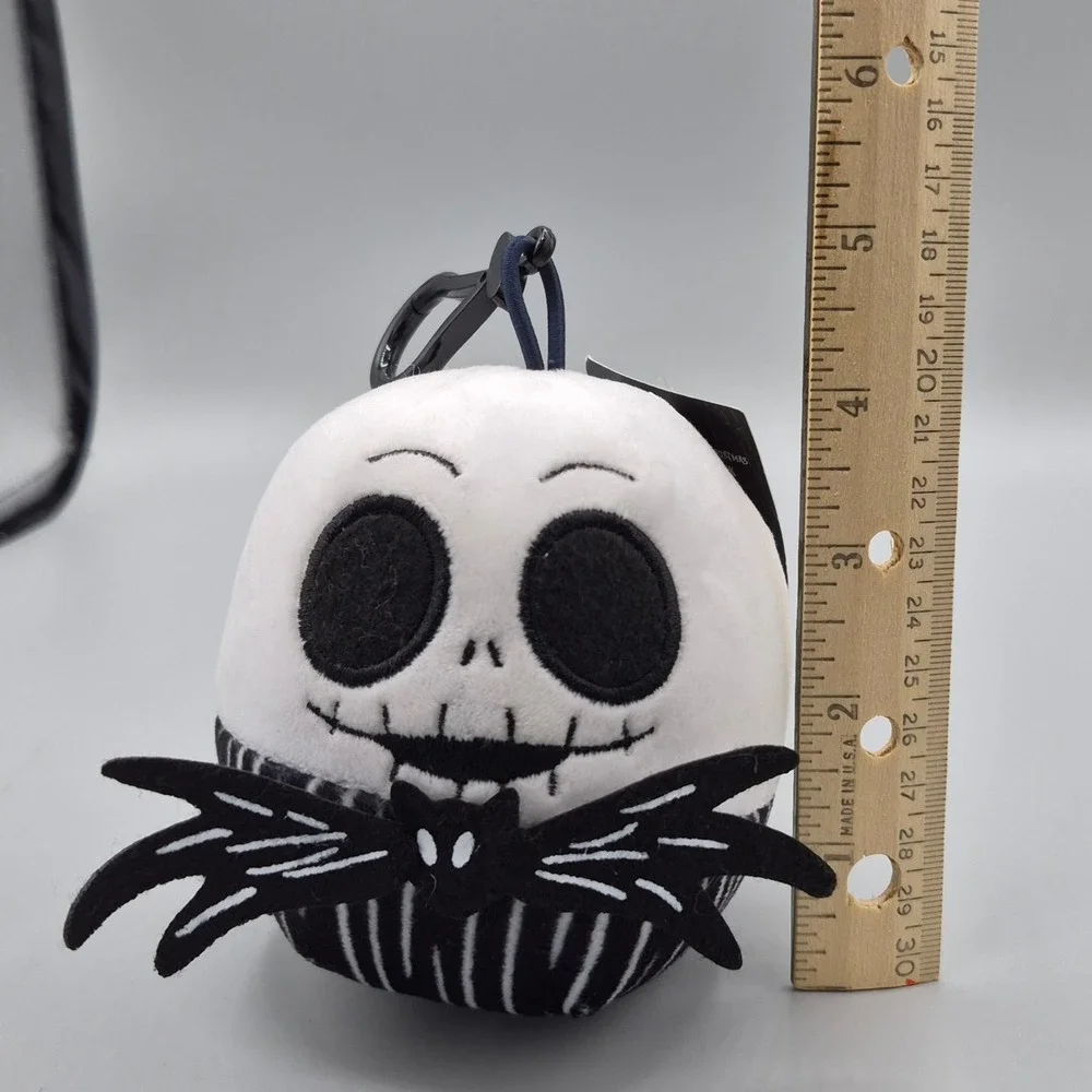 Disney Nightmare Before Christmas Jack Skellington Plush Bag Clip DS724H06A NEW